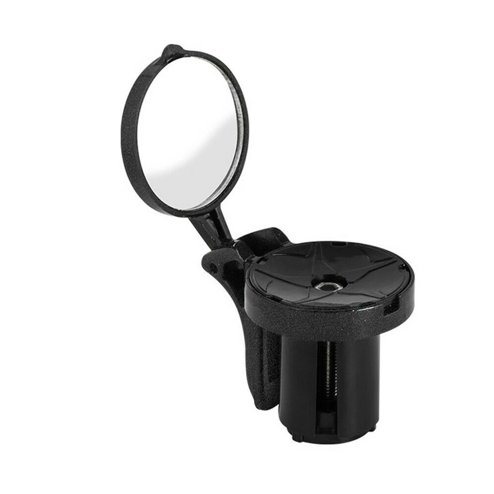 1 шт. MTB велосипед заднего вида гибкие линзы из нержавеющей стали Зеркало Руль