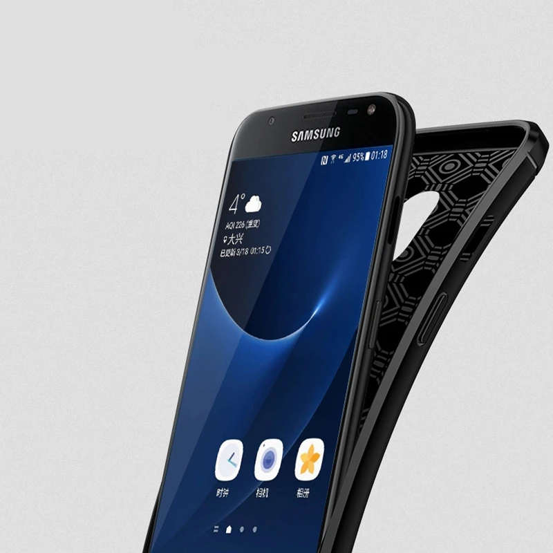 Чехол для samsung Galaxy J2 J3 J4 J5 J6 J7 J8 2017 2018 Pro Duo J530f J730f J330f силиконовые кожа покрытием