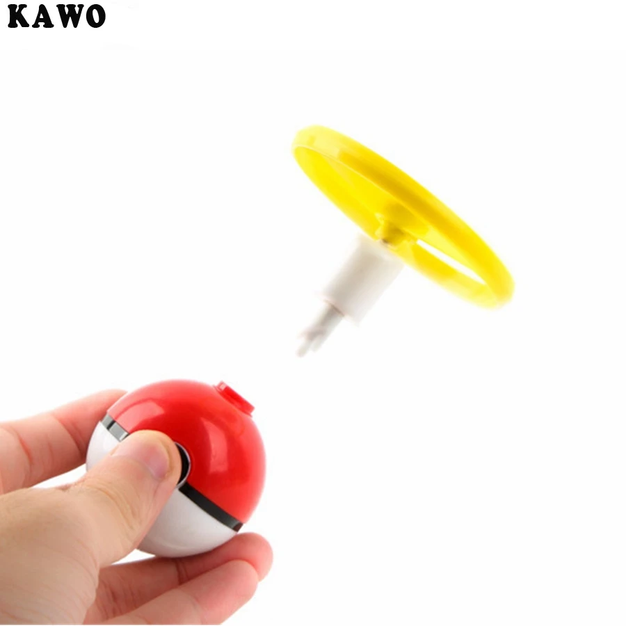 KAWO 1 шт. выталкивающий снаряд вращающийся гироскоп бамбуковая стрекоза самолет