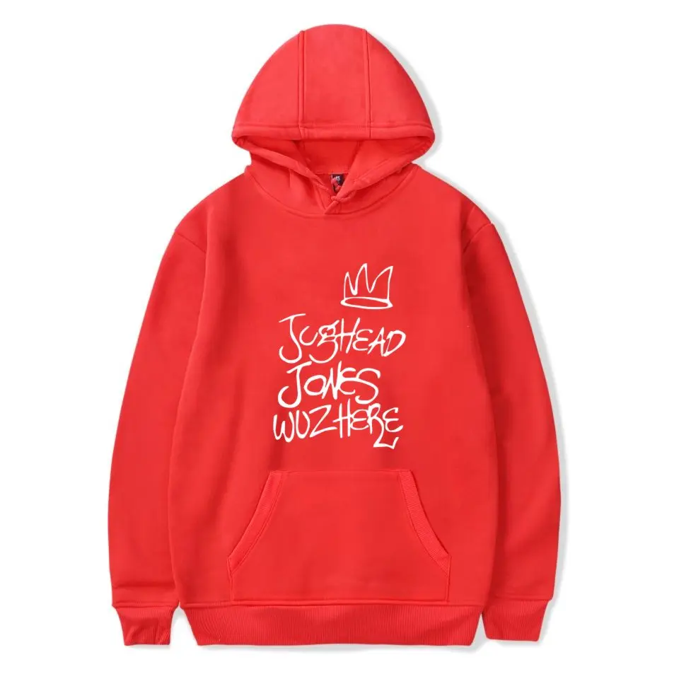 New Kpop Riverdale Jughead Jones Wuz Here Female Women Hoodies Sweatshirts Hooded Hoody Pullovers Harajuku Streetwear | Женская одежда