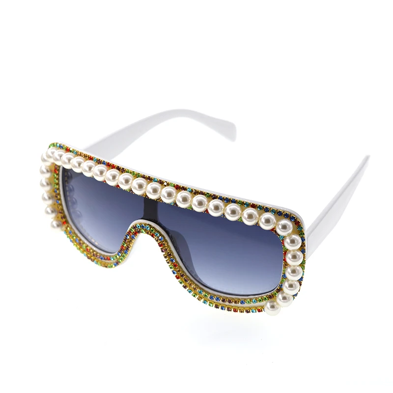 Солнцезащитные очки женские с барочным жемчугом в стиле ретро | Аксессуары для