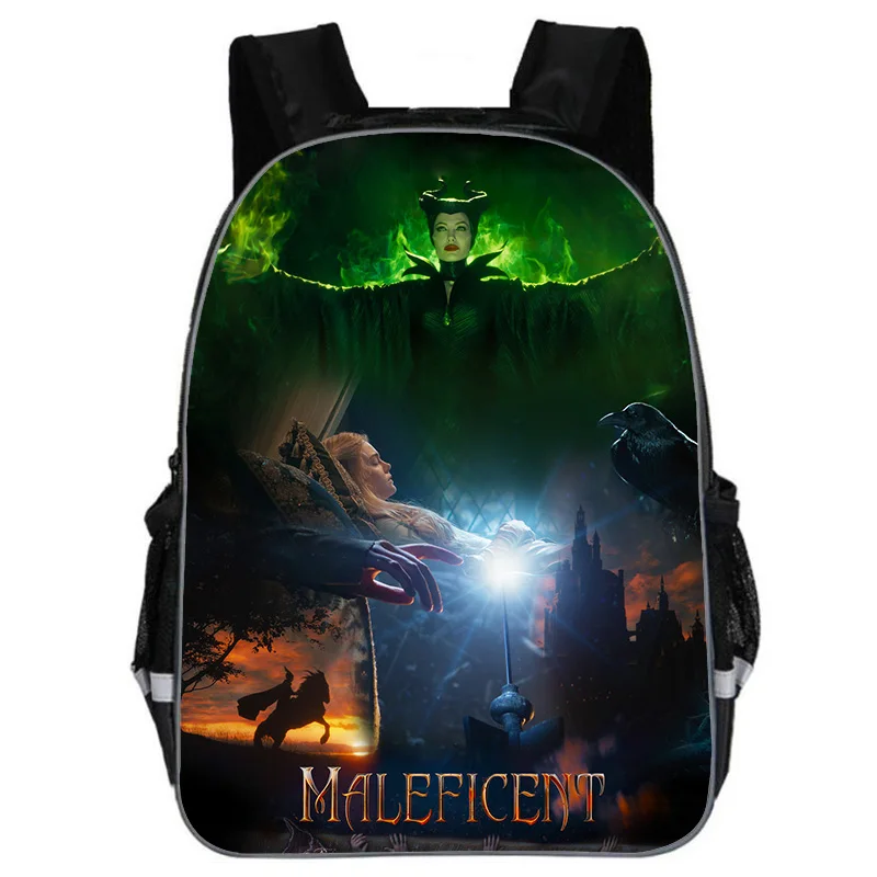 Maleficent школьная сумка для подростков девочек и мальчиков, детский персональный школьный рюкзак, модный Сказочный рюкзак с принтом из фильма школьные рюкзаки