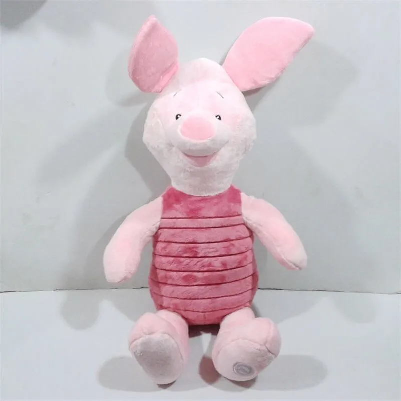 80cm 1 шт./лот, мультяшная плюшевая кукла-Ослик, тигр, кролик, свинья, кенгуру, игрушки, праздничные подарки, Автомобильные украшения для дома, детские игрушки - Цвет: 80cm