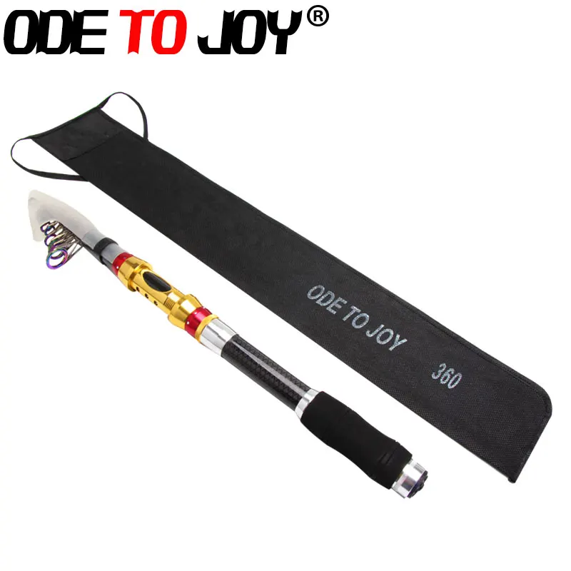 Odetojoy 1.8-3.6 м комбо телескопический спиннинг Рыбалка стержня и 11BB катушка колеса