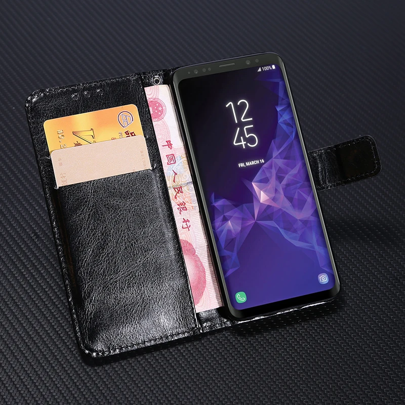 Роскошный кожаный чехол для телефона Samsung Galaxy J3 J5 J7 2016 2017 Pro J2 Grand Prime Plus J4 J6 J8 2018