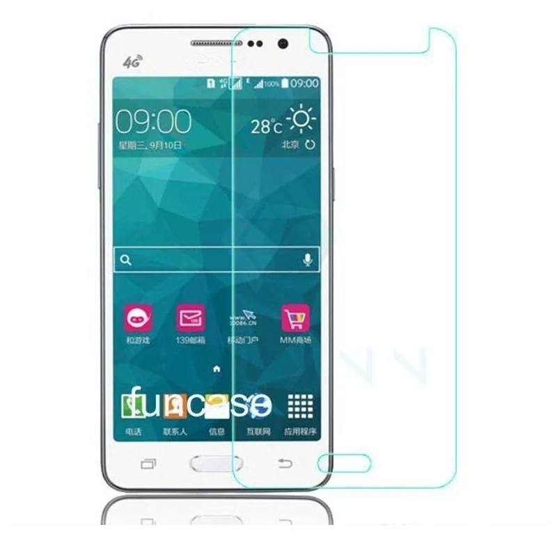 Взрывозащищенное Закаленное стекло 2.5D для Samsung Galaxy Grand Prime защитная пленка экрана