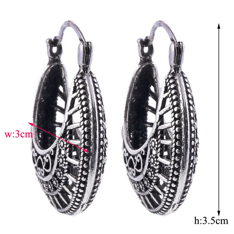 LOVBEAFAS, Винтажные серьги, модное ювелирное изделие, букле d oreille, висячие серьги в стиле бохо для женщин, антикварные серебряные ювелирные изделия, аксессуары