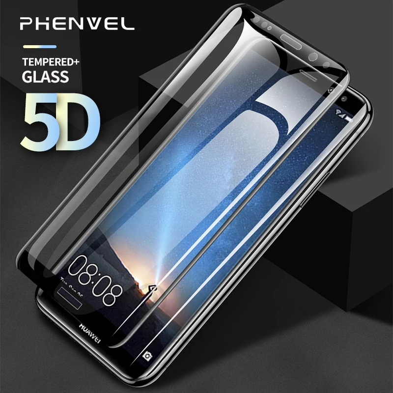 5D для huawei mate 10 lite защитная пленка, Стекло 9H Олеофобная Защита экрана для huawei mate 10 pro nova 2i закаленное стекло