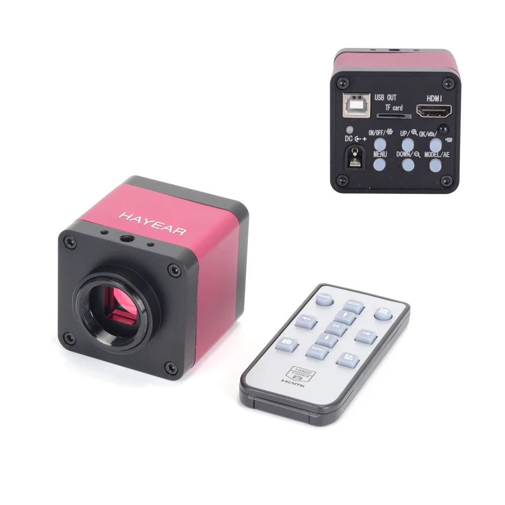 30MP 2K HDMI USB микроскоп камера электронный промышленный Монокуляр 100X зум C mount