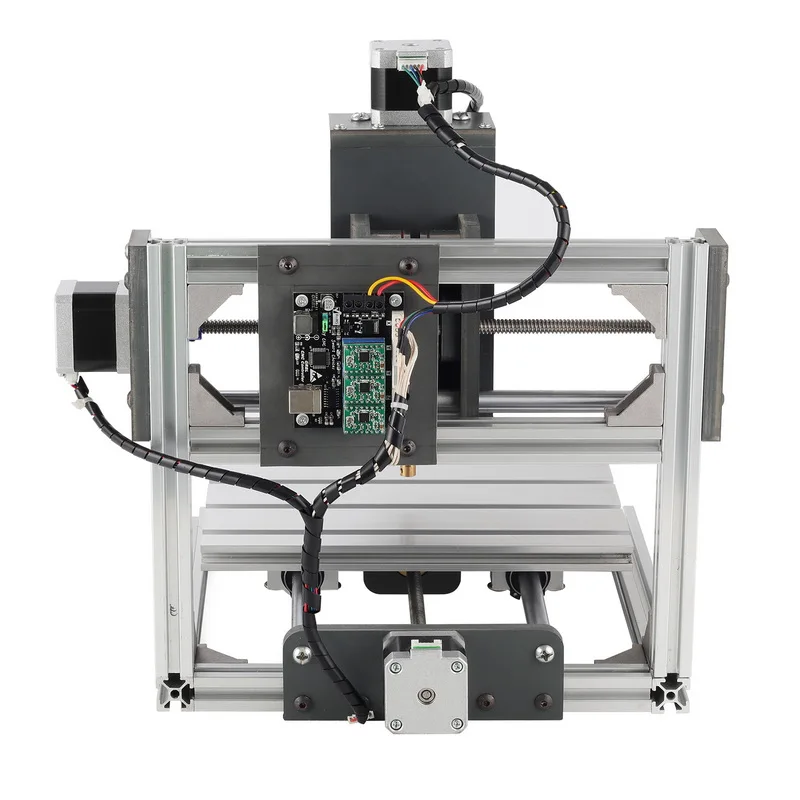 CNC Настольный DIY Гравировальный фрезерный станок с ЧПУ принтер с GRBL управлением, Pcb ПВХ фрезерный станок, рабочая зона 20 см x 15 см