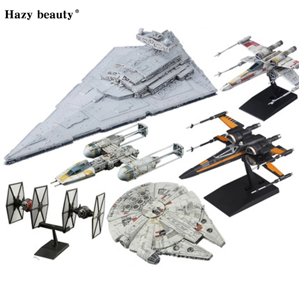 Оригинальный BANDAI 12 Стиль Звездные войны 7 модель автомобиля серии Сокол