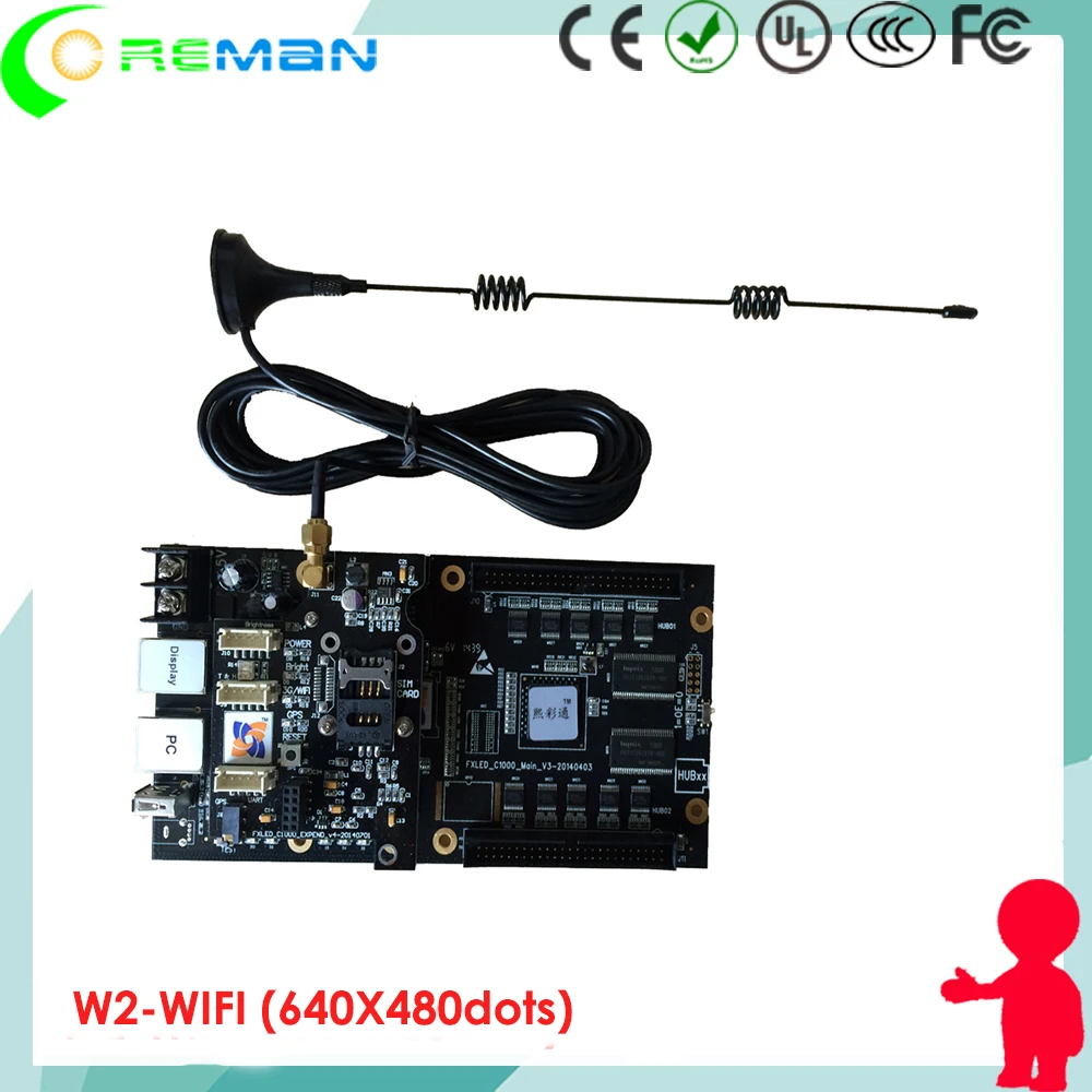 Светодиодный контроллер W2 для телефона ПК управление облаком беспроводная Wi Fi USB