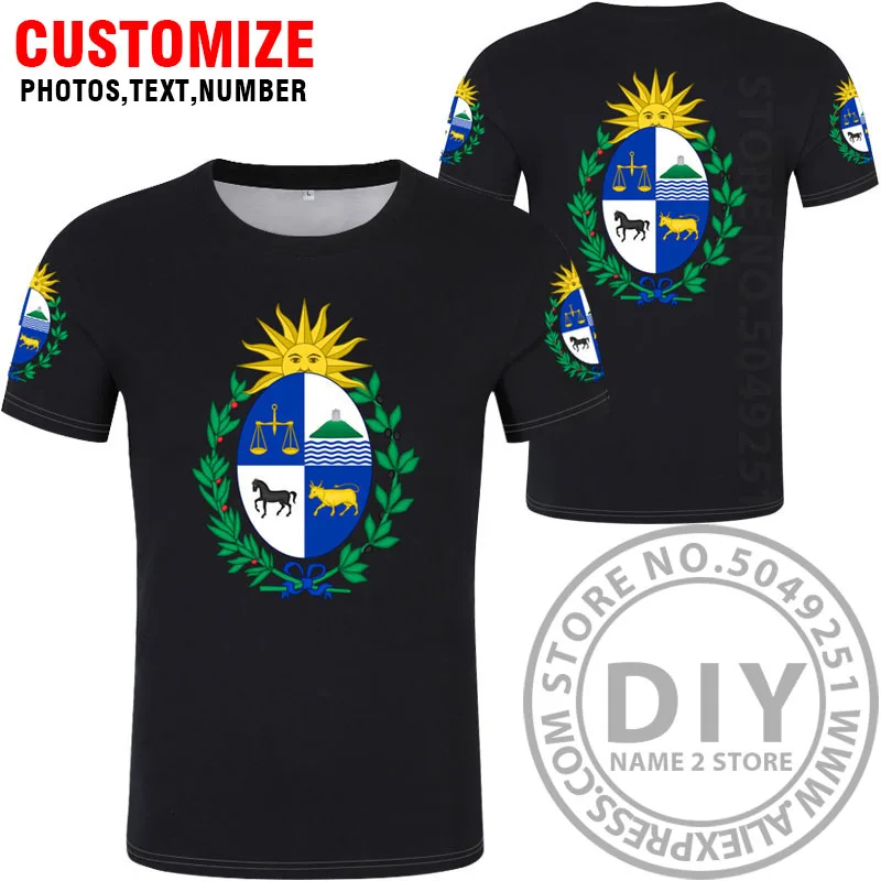 Style 8 URUGUAY футболка, сделай сам,, на заказ, с именем, номером ury, футболка, национальный флаг, uy, одежда для фото, одежда с текстом, одежда для фото, одежда для школы - Цвет: Style 8