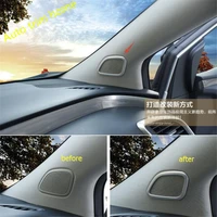 lapetus abs front window pillar a side stereo speaker audio sound loudspeaker cover trim for nissan murano 2015 2016 2017 2018