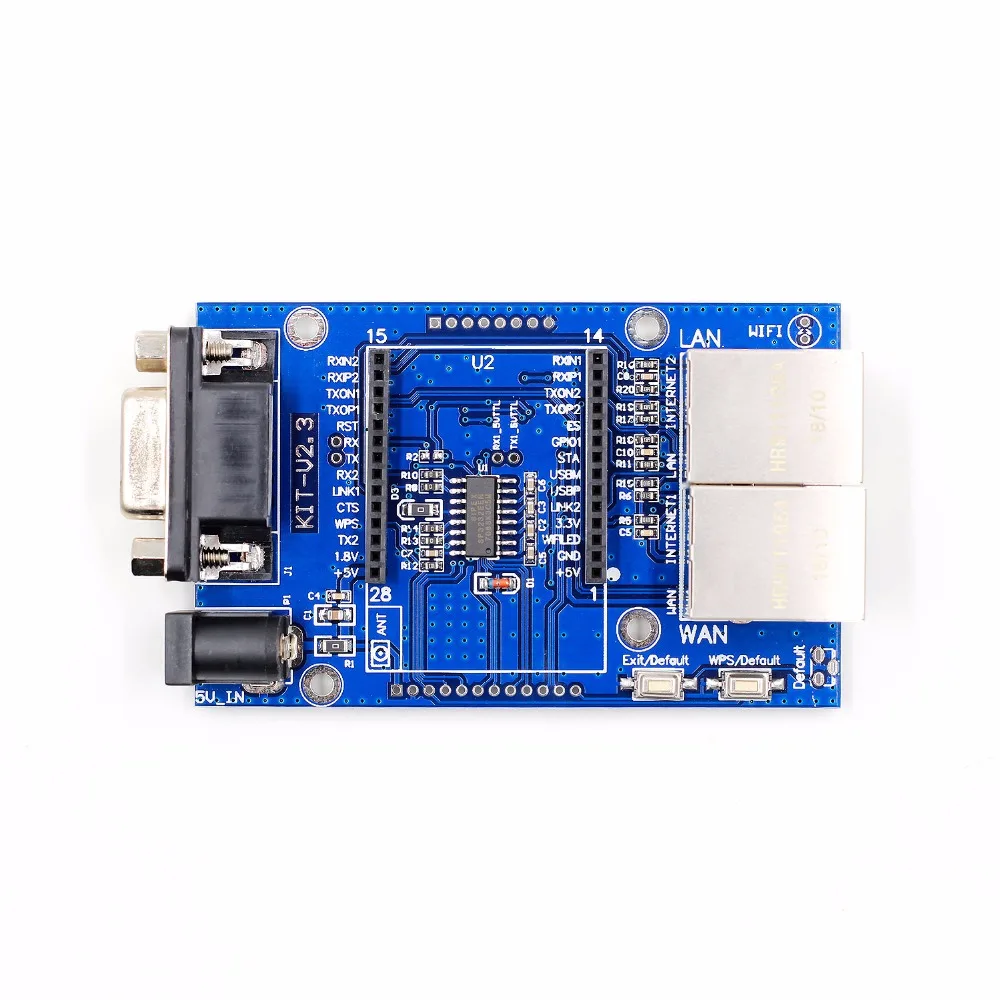 Uart WIFI модуль серийный SCM HLK RM04 простая тестовая плата|Интегральные схемы| |