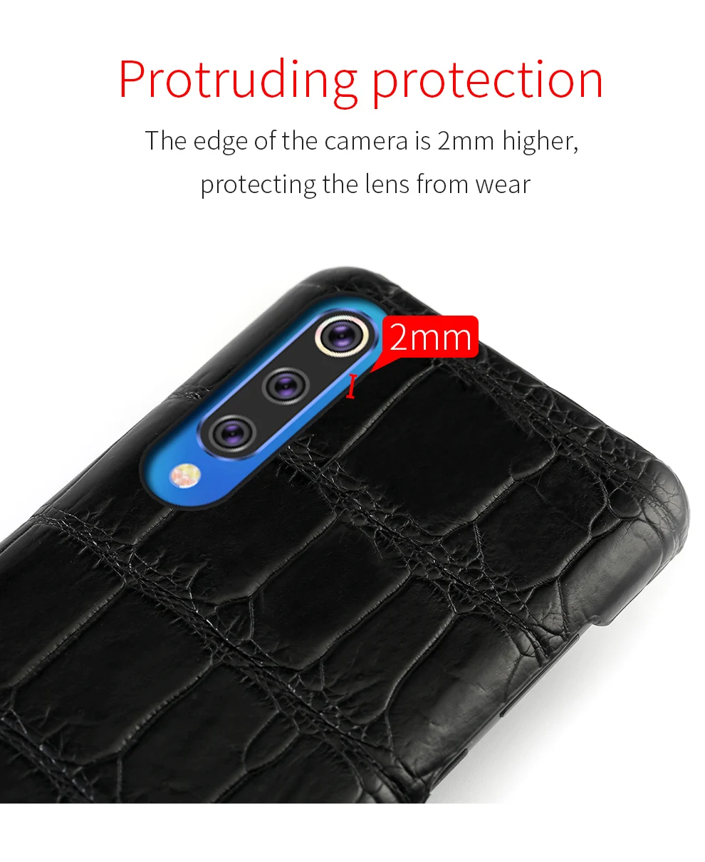 Роскошный чехол из крокодиловой кожи для Xiaomi 9, 9se, 8, 6, чехол, лучший чехол для мобильного телефона, чехол для Redmi Note 5, 6, чехол из натуральной кожи