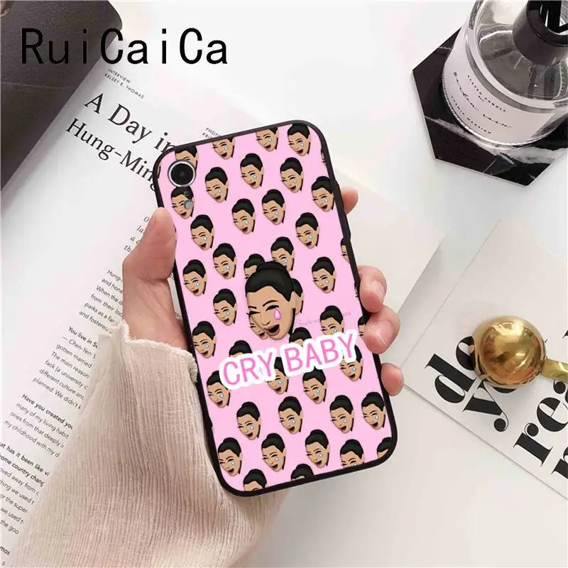 Чехол для телефона Ruicaica kimoji Ким Кардашьян Канье Уэст Норт Кайли Дженнер черный