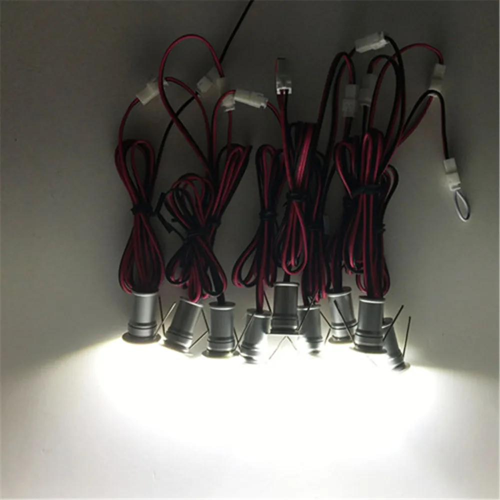 1W Mini Led потолочный светильник 15 мм вырез Встраиваемый прожектор 120D AC85-277V драйвер