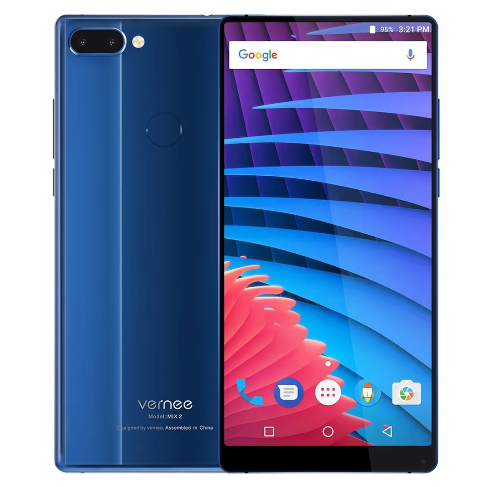 Оригинальный Vernee Mix 2 Helio P25 6 ГБ 64 смартфон 0 &quot18:9 FHD 4200 мАч 9 В 2A 13MP двойной Камера 4 г