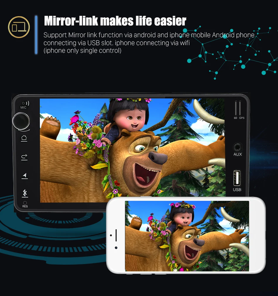 Eunavi 2din Android 9,0 Автомобильный мультимедийный Радио Стерео gps для Toyota Hilux VIOS старый Camry Prado RAV4 Prado 2003-2008 сенсорный экран