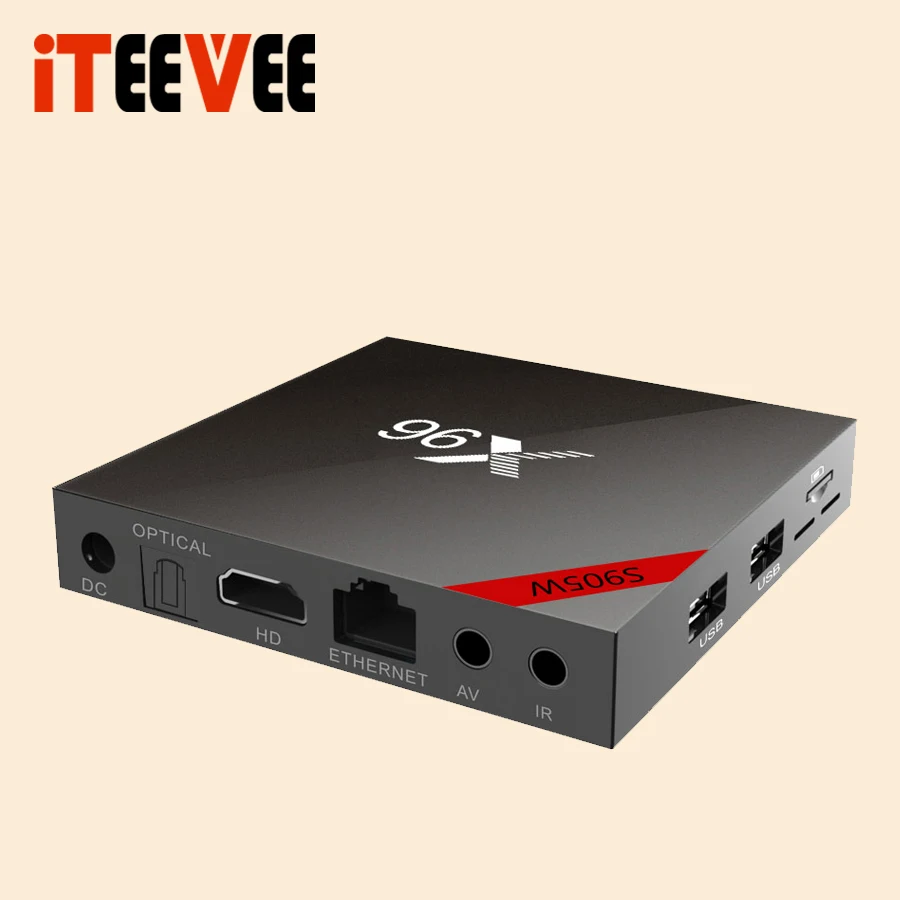 Смарт ТВ приставка X96W Android 7 1 Amlogic S905W Четырехъядерный 4K HD WiFi 2 4 ГГц TV x96 mini blueth 0 50