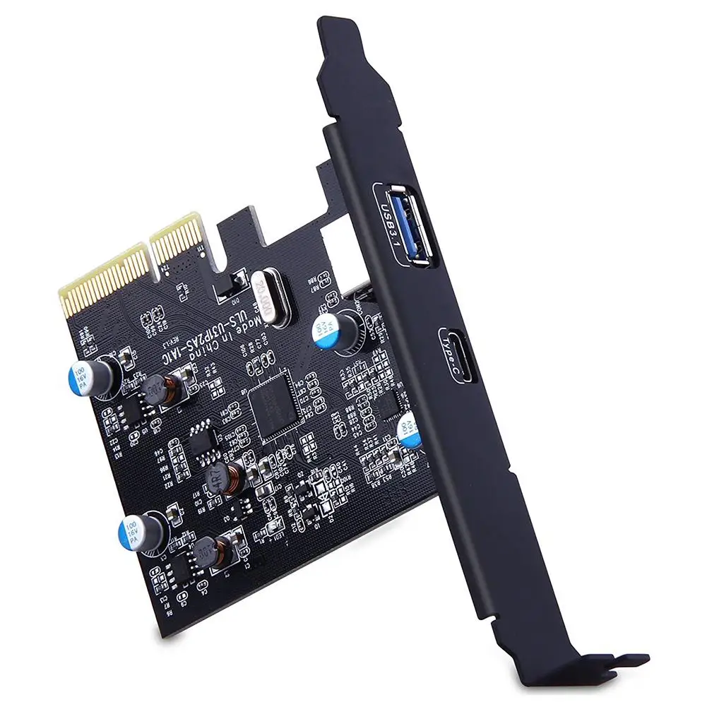 2 порта s Внешний USB 3 1 (10 Гбит/с) PCI Express Card tp X Type C и x A Port|Платы расширения| |
