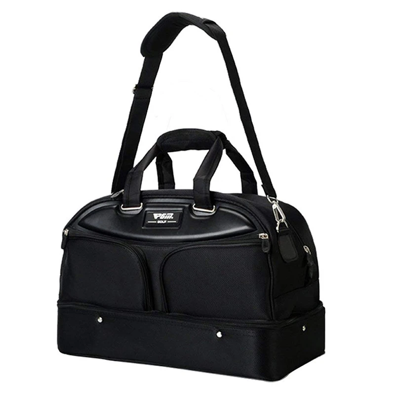 저렴한 PGM-휴대용 방수 나일론 골프 의류 가방, 더블 레이어 스포츠 핸드백, 체육관 피트니스 여행 의류 가방 구매 PGM-휴대용 방수 나일론 골프 의류 가방, 더블 레이어 스포츠 핸드백, 체육관 피트니스 여행 의류 가방