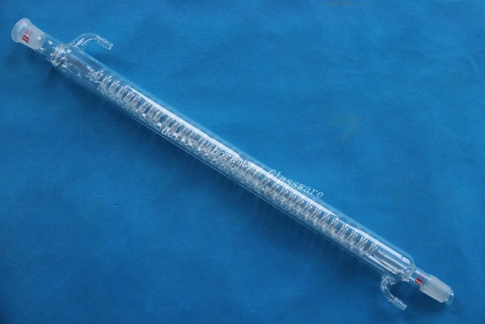 

500mm Graham condenser, Coil condenser, 24/29 joints, 10mm hose connection (Borosilicate Glassware)