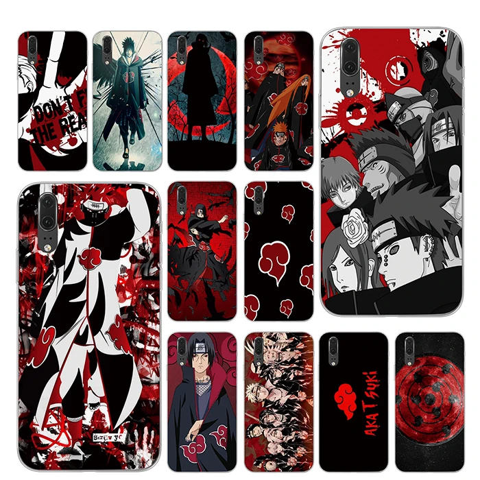 Аниме Наруто Akatsuki Coque чехол для телефона для huawei P30 P20 P10 mate 10 20 Pro Lite