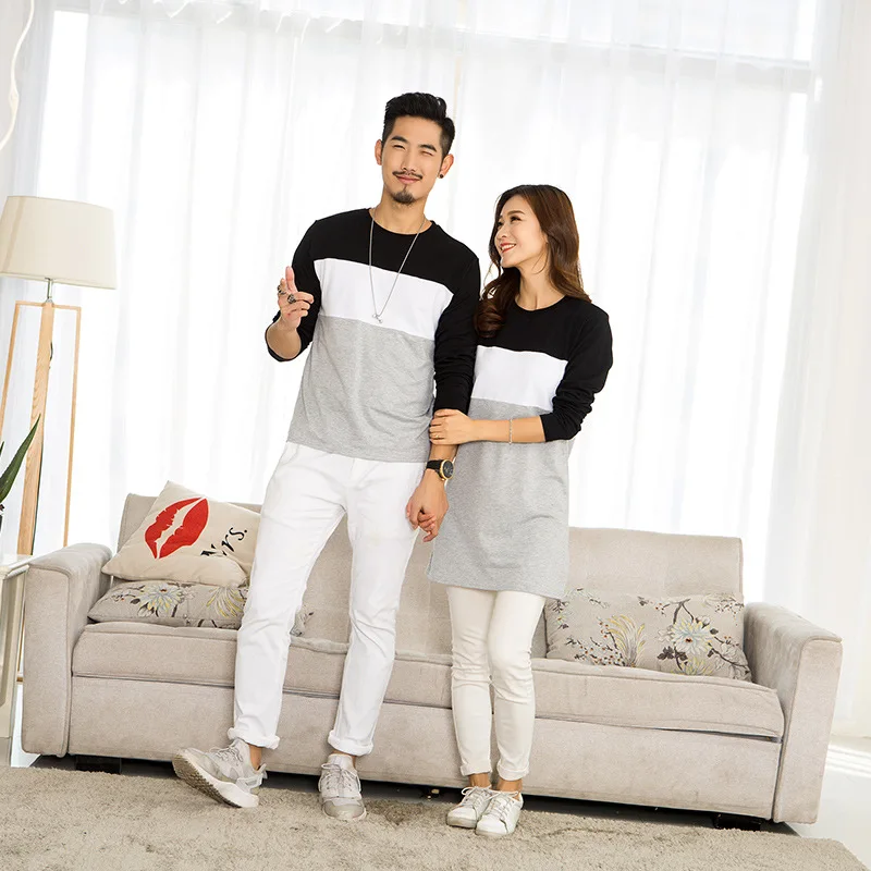 

Family Look Mother Daughter Dress 2017 Family Clothing Father Son T-Shirt Cotton Patchwork Striped Family Matching Outfits