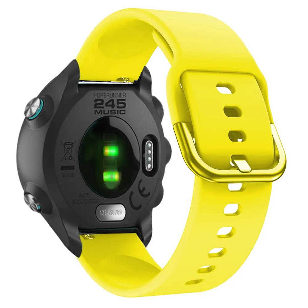 Спортивный ремешок для часов Garmin Forerunner 245, смарт-ремешок для samsung Galaxy 42 мм, Сменный ремешок для активных часов