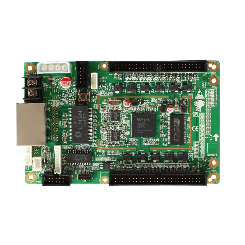 Полноцветный светодиодный видеодисплей карта приема LINSN RV901H контроллер