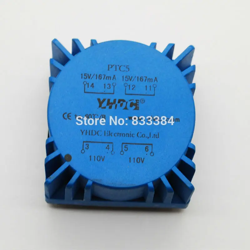 5 ва тороидальные трансформаторы аудио трансформатор двойной 110 В 50/60 Гц Выход 15