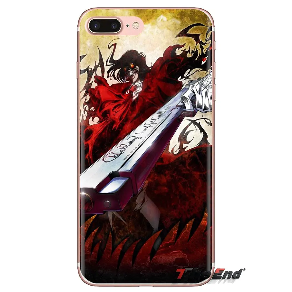 Для Oneplus 3T 5T 6T Nokia 2 3 5 6 8 9 230 3310 1 7 Plus 2017 2018 ужас аниме Хеллсинг Алукард Фан арт ТПУ