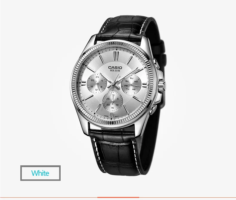 Casio Часы Для Мужчин Кварцевые лучший бренд Аналоговый Военное Дело мужской Часы Для мужчин Спорт армия часы Водонепроницаемый Relogio masculino MTP-1375D-7A