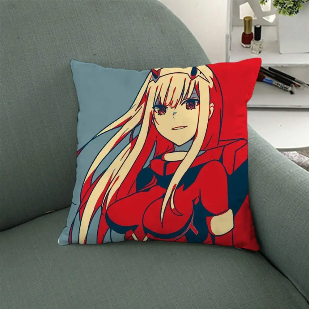 Suncomics аниме Дарлинг франкс ноль два Мультяшные подушки Dakimakura домашний