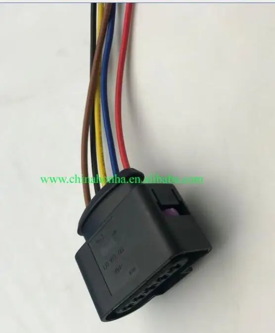 Бесплатная доставка 5pin 2 8 катушка зажигания водонепроницаемый разъем 4D0 973 725 жгут