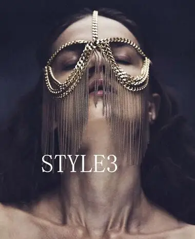 STYLE3 Новые стили, Женский уникальный дизайн, цепочки на голову, цепочки для волос, ювелирные изделия, ремни, цепи в стиле панк, украшения для лица, 3 цвета - Окраска металла: STYLE3