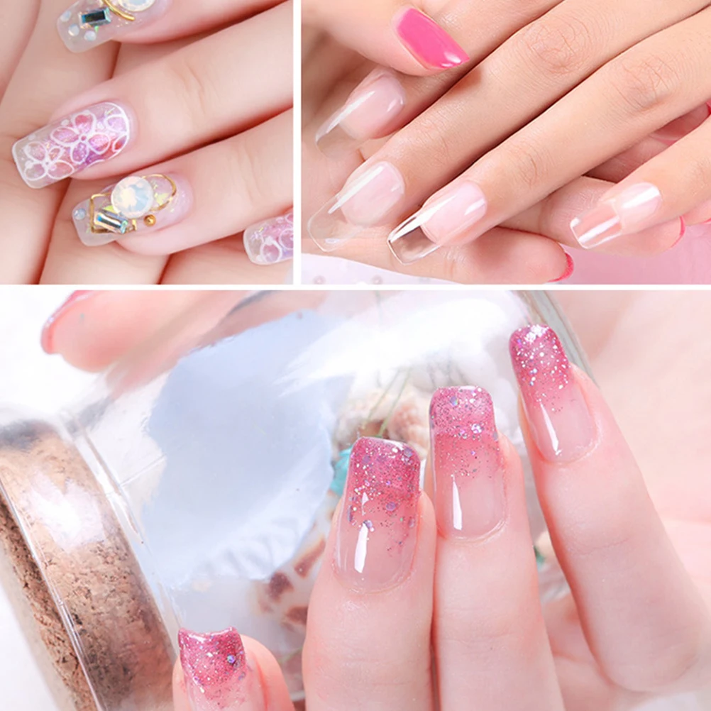 2-в-1 с двойным концом Polygel набор кистей и выбора Нержавеющая сталь гель для ногтей инструмент, ногтей, Цвет бар цветок щетка двойного Применение ручка