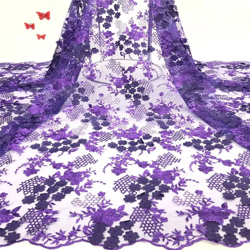 New Arrival African Appliqued Tulle Lace Fabric Wholesale Party Laces 2019 Popular sequins Beaded French Fabrics | Дом и сад