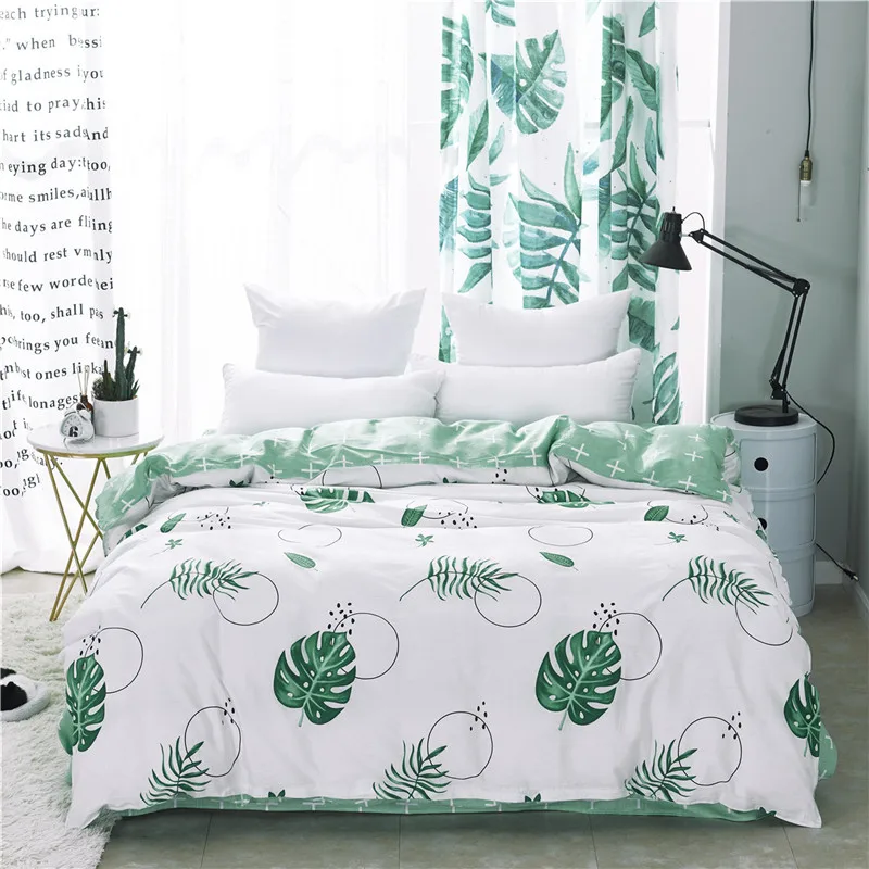 Маленький свежий стиль пододеяльник для девочек и мальчиков/взрослых удобные