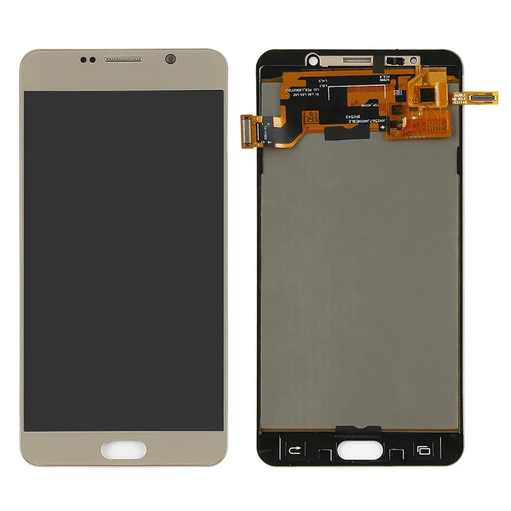 AAA GOLD LCD N920f ЖК-дисплей для samsung Galaxy Note 5 N920 N920F N920A N920C ЖК-дисплей с сенсорным экраном дигитайзер для samsung Note 5 дисплей - Цвет: AAA GOLD LCD
