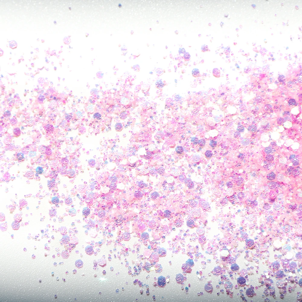 6 шт. блестящая пудра для ногтей меняющая цвет нестандартные хлопья украшения