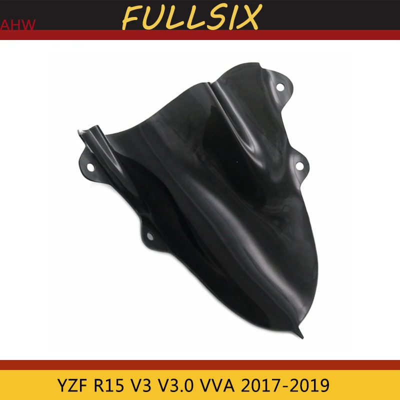 Для YAMAHA YZF R15 V3 V3.0 VVA мотоциклетные ветровые стекла козырек Визер ветровые дефлекторы мотоцикл лобовое стекло
