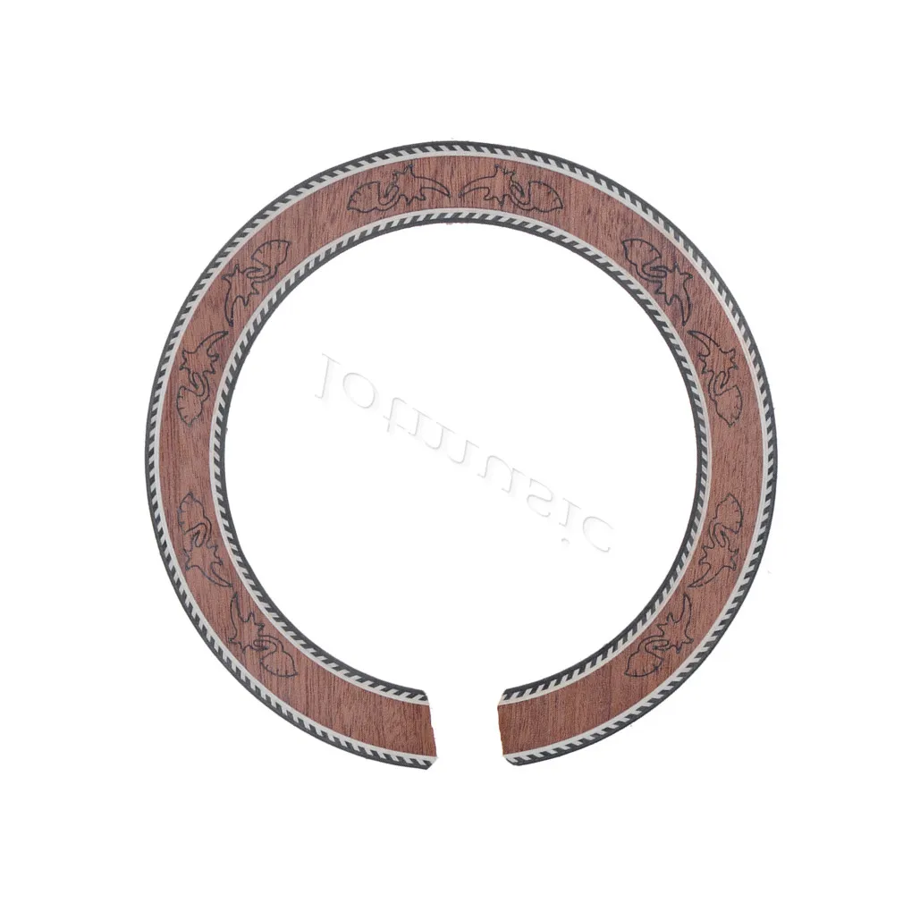 Розетка саундхол с инкрустацией Sapele 1 шт. подходит для розетка акустической