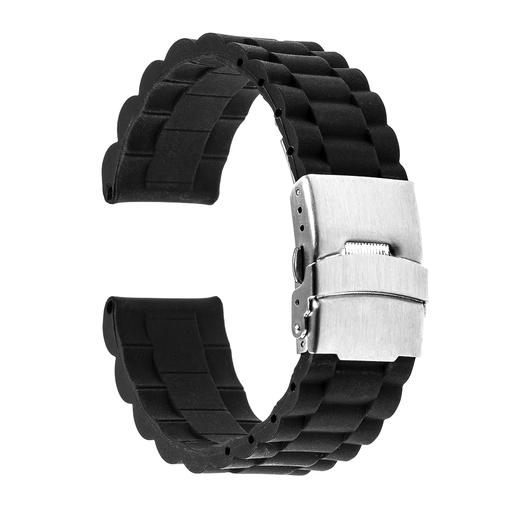 Ремешок силиконовый для часов Tissot 1853 T035 PRC200 T055 T097 17 мм 18 19 20 21 22 23 24 мм|watchband