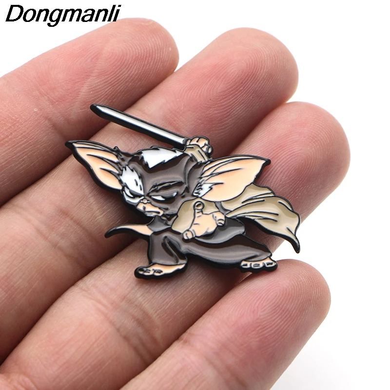 P3552 Dongmanli Gremlins Косплей крутые металлические эмалированные булавки и броши для моды нагрудные булавки рюкзак сумки значок подарки