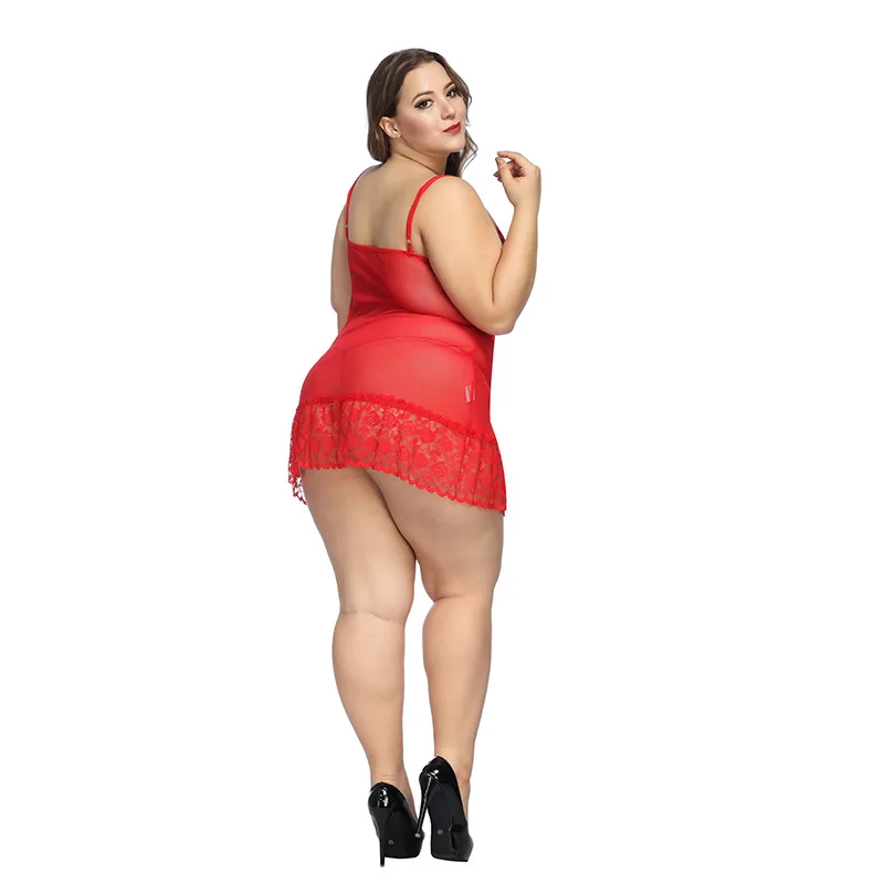 

Daininus Plus Size Sexy Lingerie Babydoll See Through Erotic Lingeries Fashion Seductive Porn Lingerie Nuisette Sexy Nightwear
