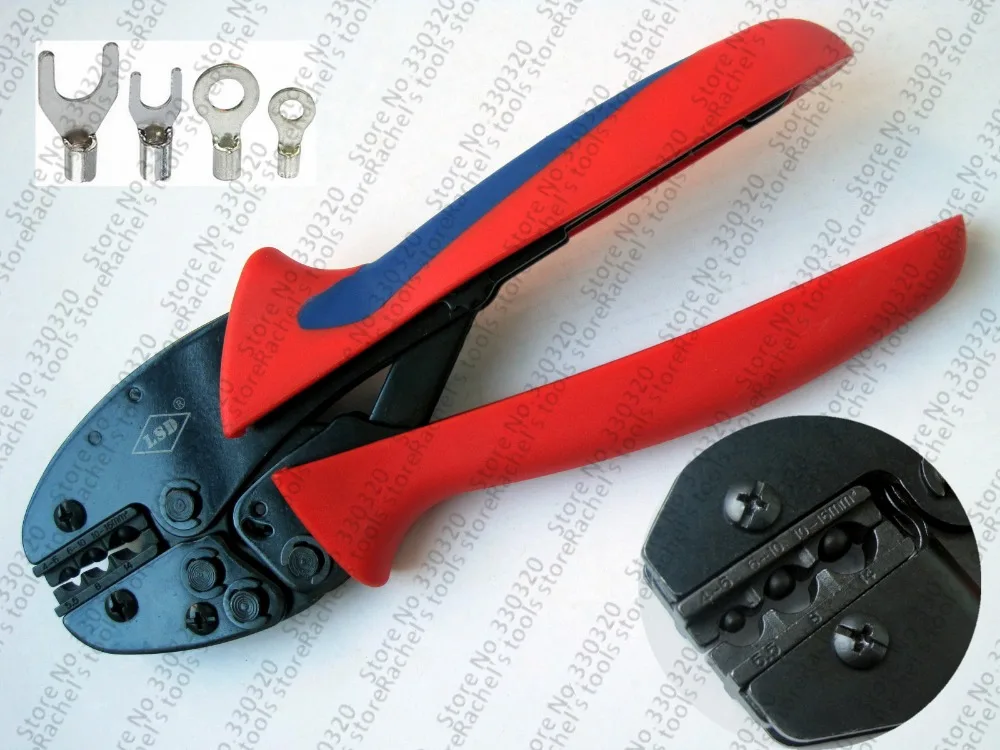 Hand crimping tools S-616TD crimper for non-insulated terminal lug types 4-16mm2 | Инструменты