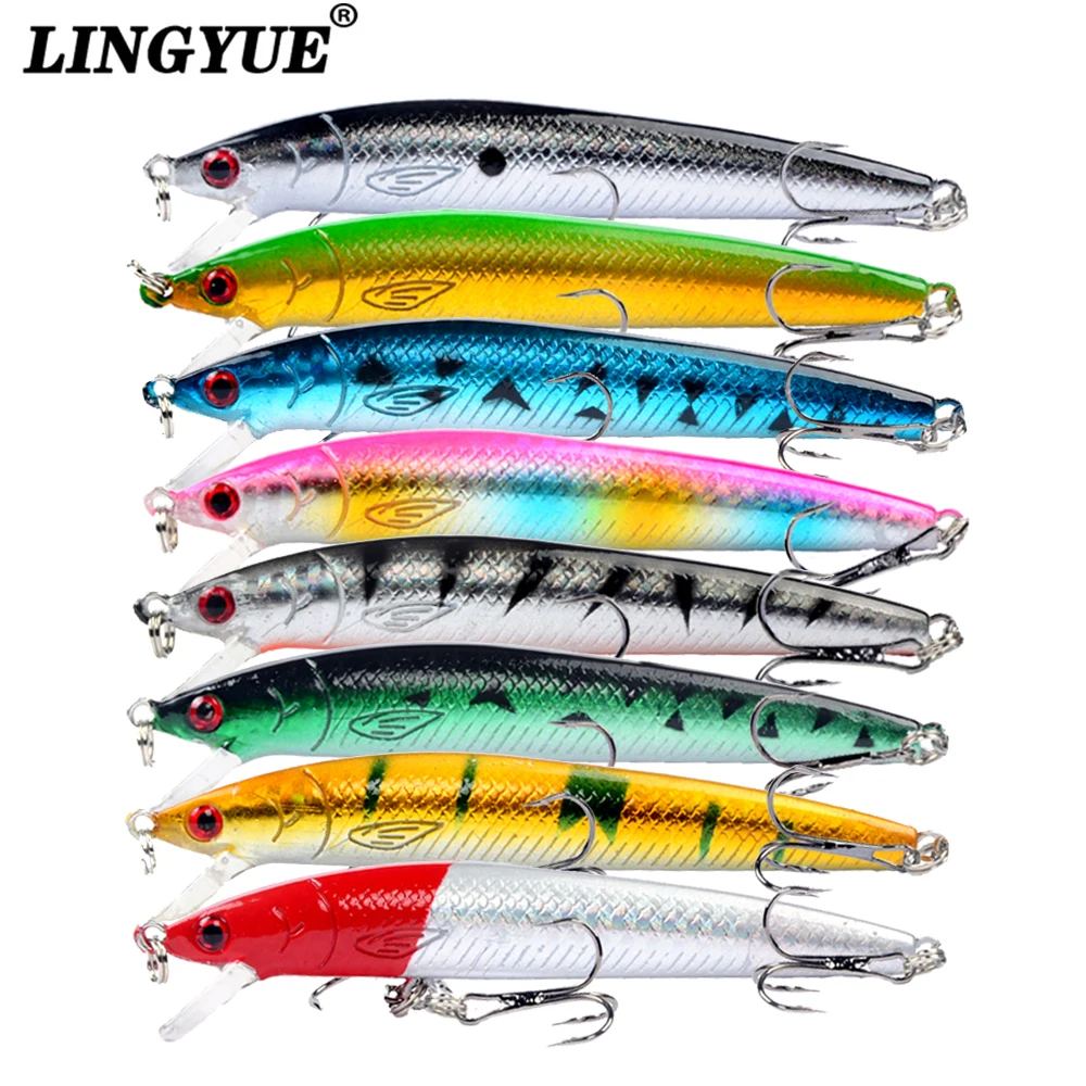 8 шт./партия рыболовные приманки 90 мм 9 г|fishing tackle|minnow fishinglure fishing |